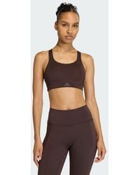 adidas - Optime Workout High Support Bra - Lyst