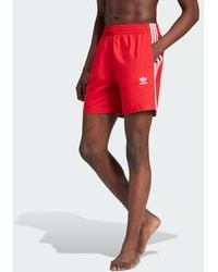 adidas - Originals Adicolor 3-stripes Swim Shorts - Lyst
