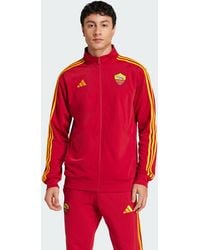 adidas - As Roma Dna Track Top - Lyst