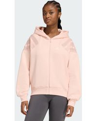 adidas - Future Icons Three Stripes Hoodie - Lyst