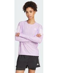 adidas - Own The Run Long Sleeve Long-Sleeve Top - Lyst
