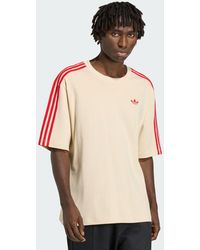 adidas - Adicolor 3-Stripes Oversized T-Shirt - Lyst