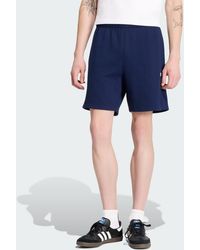 adidas - Trefoil Essentials Fleece Shorts - Lyst