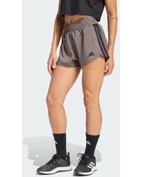 adidas - Pacer Workout Woven High Rise Shorts - Lyst