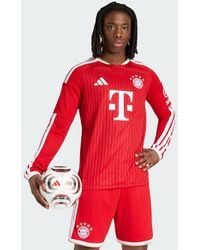 adidas - Fc Bayern 26/27 Home Jersey Long Sleeve - Lyst