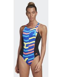 adidas SH3.RO 4Hula Badeanzug - Blau