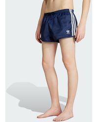 adidas - Pantaloncini Da Bagno Adicolor 3-Stripes 2-Inch - Lyst