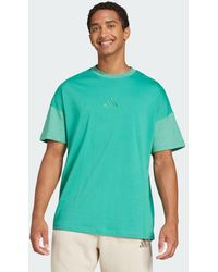 adidas - All Szn Colorblock Tee - Lyst