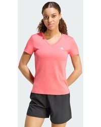 adidas - Workout Essentials V-Neck T-Shirt - Lyst