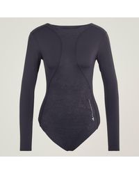 adidas - By Stella Mccartney Running Floral Lace Bodysuit - Lyst
