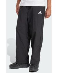 adidas - Essential Small Logo Woven Open Hem Pant - Lyst