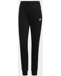 adidas - 3 Stripe French Terry Jogger Pant - Lyst