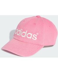 adidas - Washed Twill Dad Baseball Kappe - Lyst