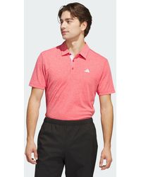 adidas - Drive Heather Polo Shirt - Lyst