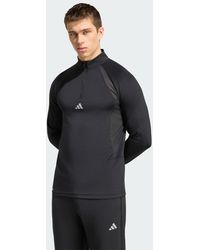 adidas - Tech Apparel 1/4 Zip Sweatshirt - Lyst