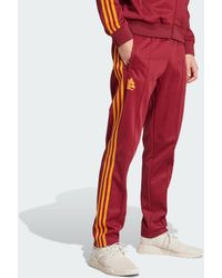 adidas - As Roma Beckenbauer Tracksuit Bottoms - Lyst