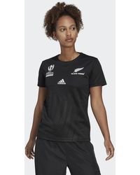 adidas - Black Ferns Rugby World Cup Home Jersey - Lyst