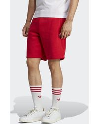 adidas Trefoil Essentials Shorts - Rot