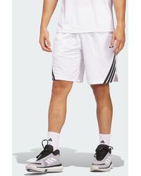 adidas - 3-stripes Basketball Shorts - Lyst