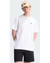 adidas - Trefoil Essentials Waffelstrick-T-Shirt - Lyst