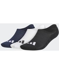 adidas - No-show Golf Socks 3 Pairs - Lyst