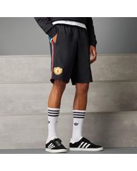 adidas - Manchester United Stone Roses Originals Shorts - Lyst