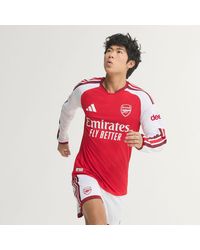 adidas - Arsenal Fc 26/27 Home Authentic Long Sleeve Jersey - Lyst