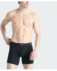 adidas - Active Flex Cotton Ergonomic Boxer Brief 2 Pack Underwear - Lyst