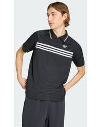 adidas Originals - Chest Stripes Slim Polo Shirt - Lyst