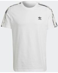 adidas - 3-Stripes Camo T-Shirt - Lyst