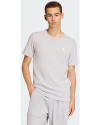 adidas - Trefoil Essentials Waffle T-Shirt - Lyst
