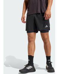 adidas - Pantalón Corto De Running 2 En 1 Adi365 Essentials - Lyst