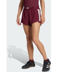 adidas - Hyperglam 3-Stripes Woven Shorts - Lyst