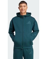 adidas - Z. N.E. Full-Zip Hooded Track Jacket - Lyst