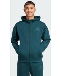 adidas - Track Jacket New Z.N.E. Full-Zip Hooded - Lyst