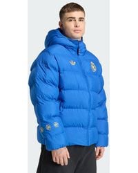 adidas - Real Madrid Cultural Story Padded Jacket - Lyst