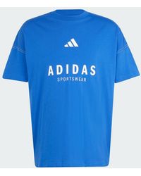 adidas - All Szn Graphic Tee - Lyst