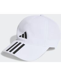 adidas Originals - 3-stripes Aeroready Running Training Baseball Cap - Lyst