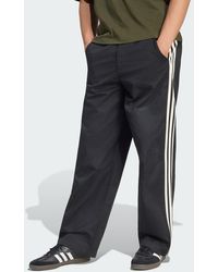 adidas - 3 Stripes Pleated Trousers - Lyst