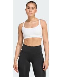 adidas - All Me Light Support Bra - Lyst
