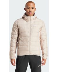 adidas - Giacca Terrex Multi Light Down Hooded - Lyst