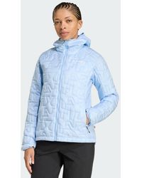 adidas - Terrex Xperior Primaloft Loose Fill Insulated Hooded Jacket - Lyst