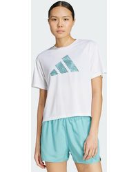 adidas - Adi365 Running Essentials Brand Love Tee - Lyst