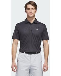 adidas - Ultimate365 Feather Print Polo Shirt - Lyst