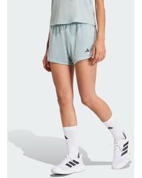 adidas - Pacer Essentials Knit High-Rise Shorts - Lyst
