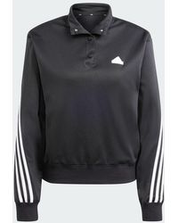 adidas - Iconic Wrapping 3-Stripes Snap Track Jacket - Lyst