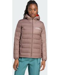 adidas - Terrex Multi Light Down Climawarm Hooded Jacket - Lyst