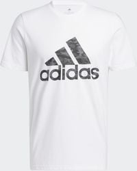 adidas - Camo Short Sleeve T-Shirt - Lyst