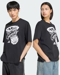 adidas - Dbb Basketball Graphics T-Shirt 1 - Lyst