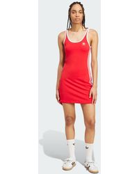 adidas - Mini Abito Adicolor Tank A 3 Strisce - Lyst